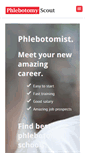 Mobile Screenshot of phlebotomyscout.com